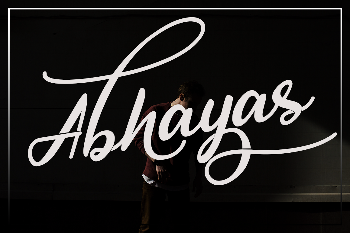 Abhayas light font