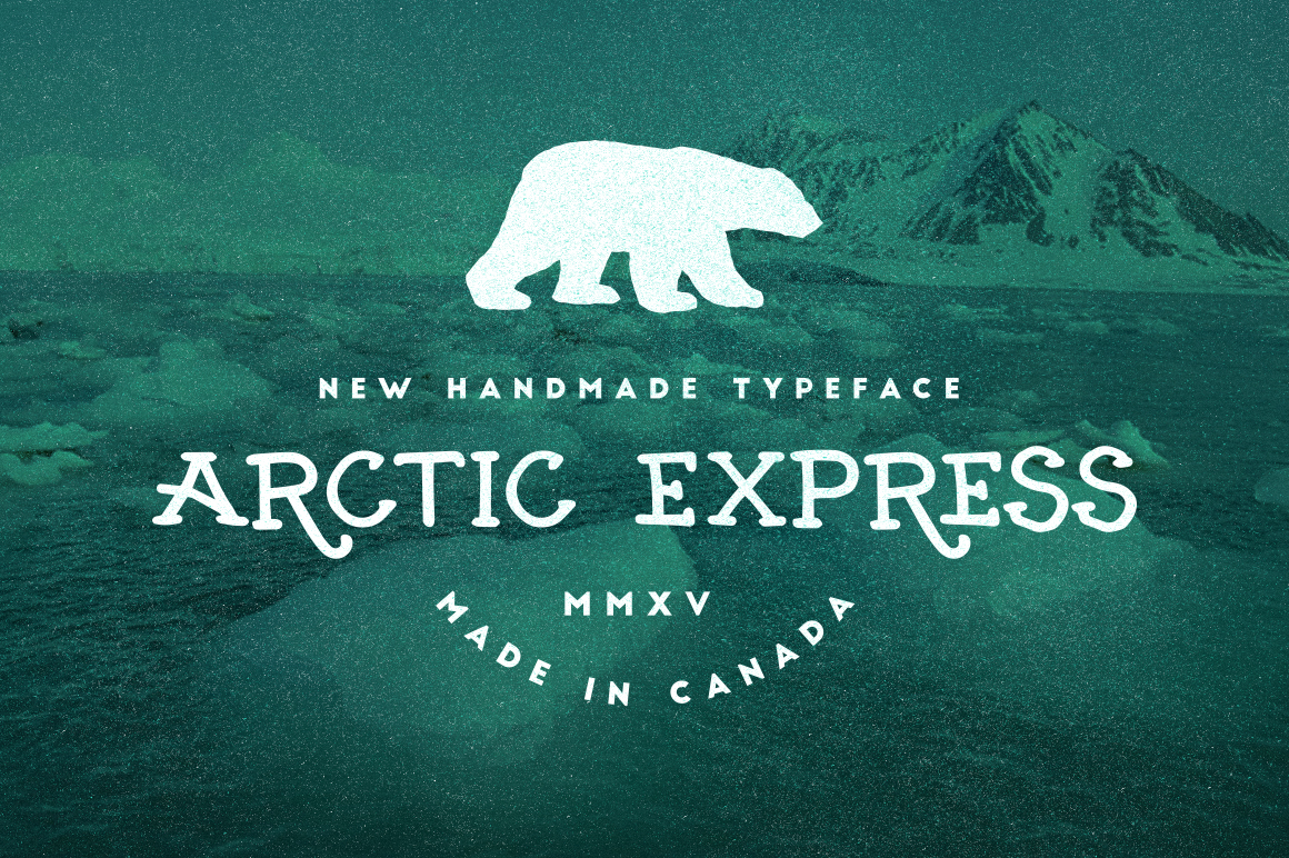 Arctic Express font