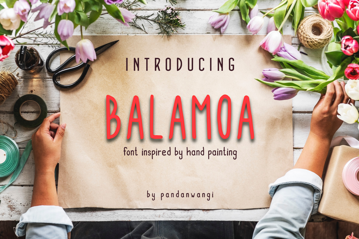 Balamoa Normal font