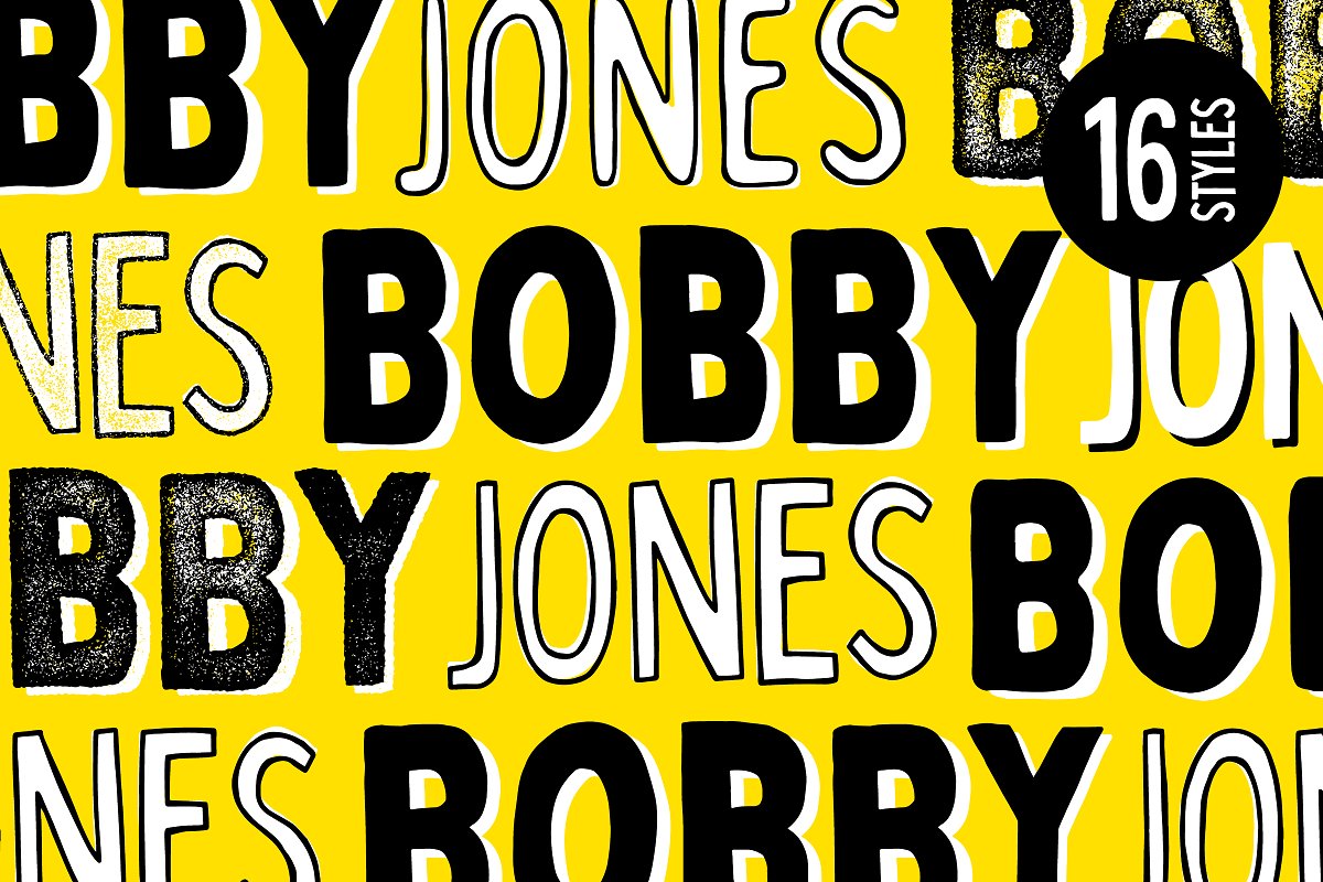 Bobby Rough Soft font