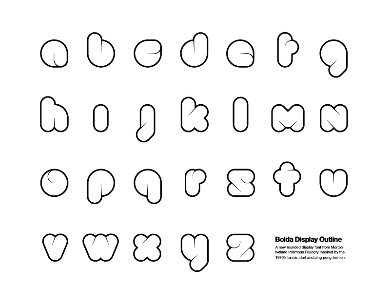 BoldaDisplay font