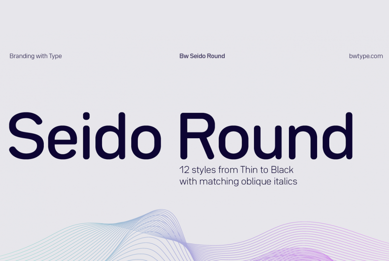 Bw Seido Round DEMO font