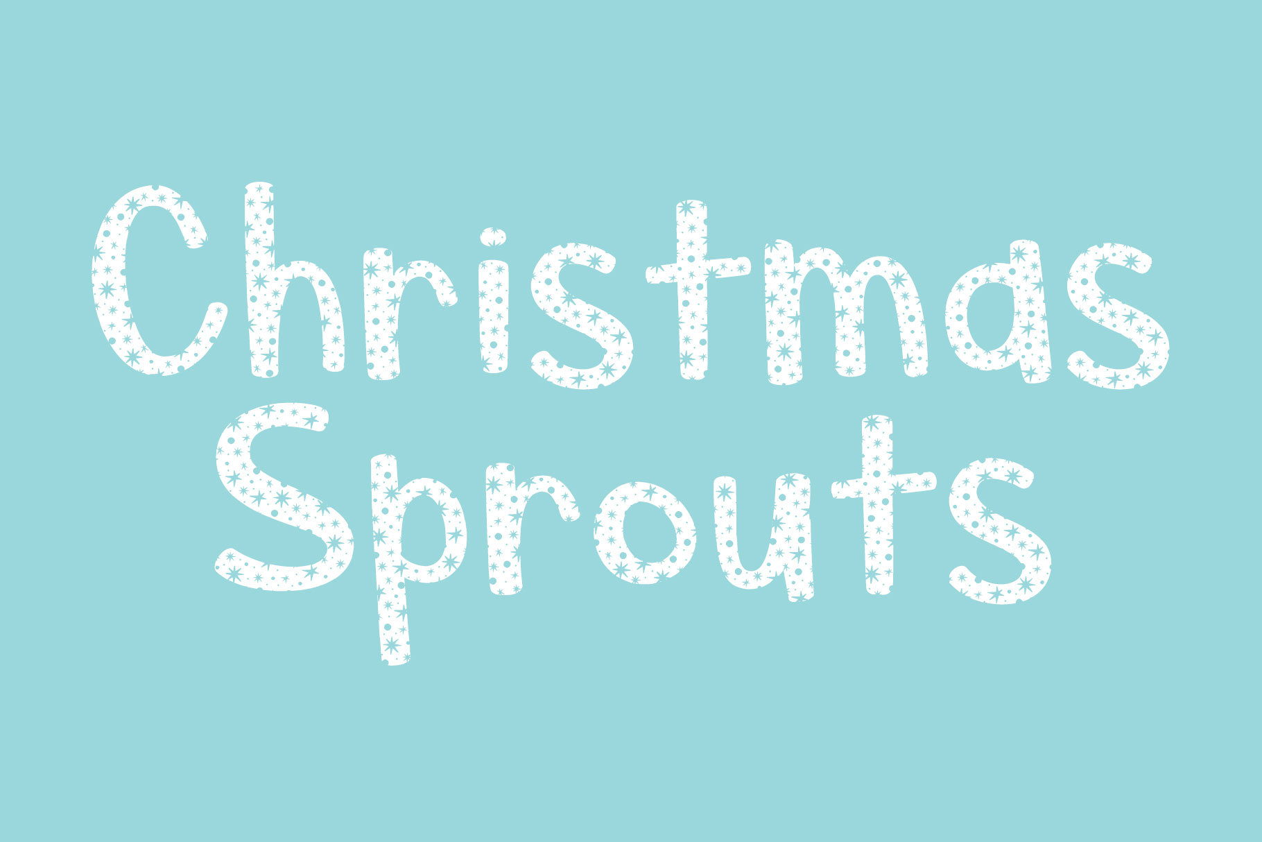 Christmas Sprouts font