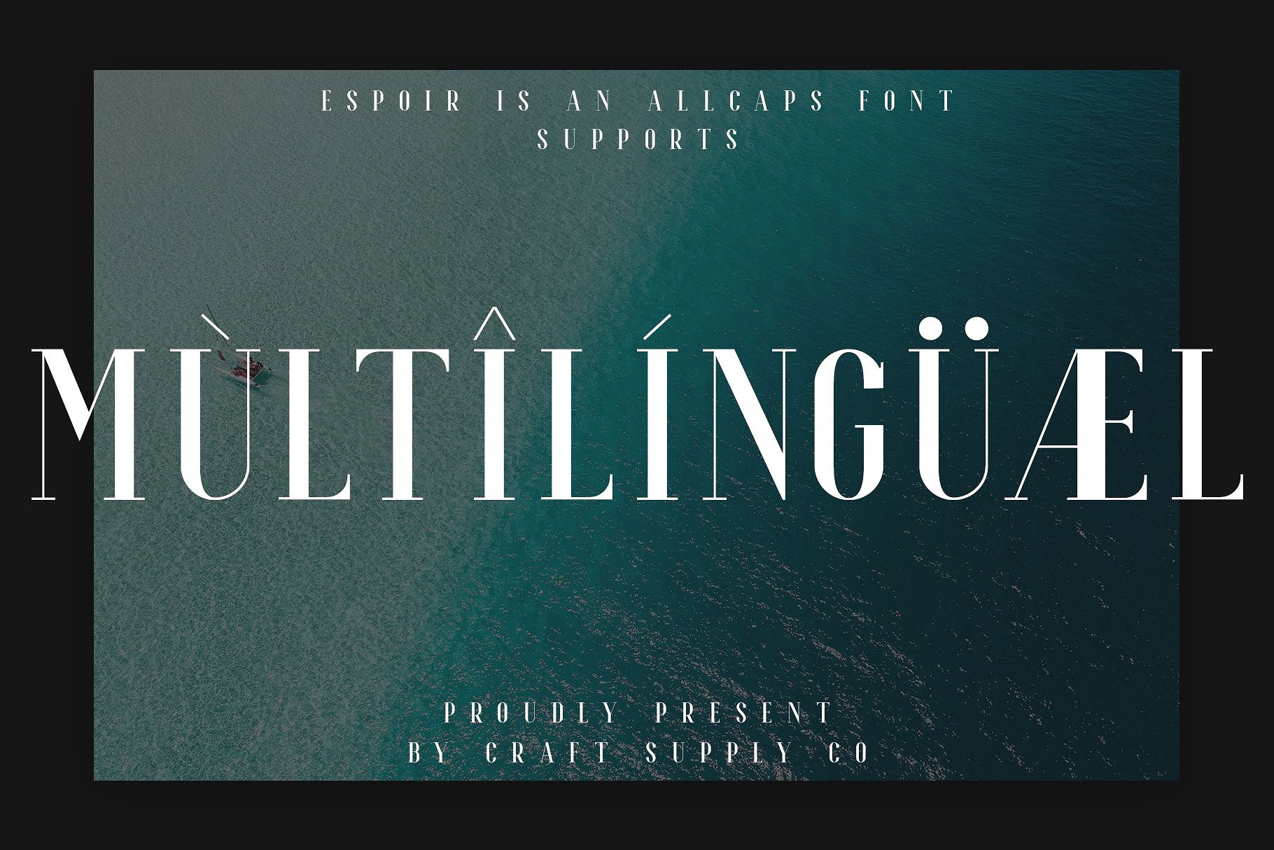 Espoir Serif Free font