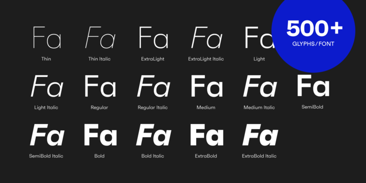 Faktum Test font