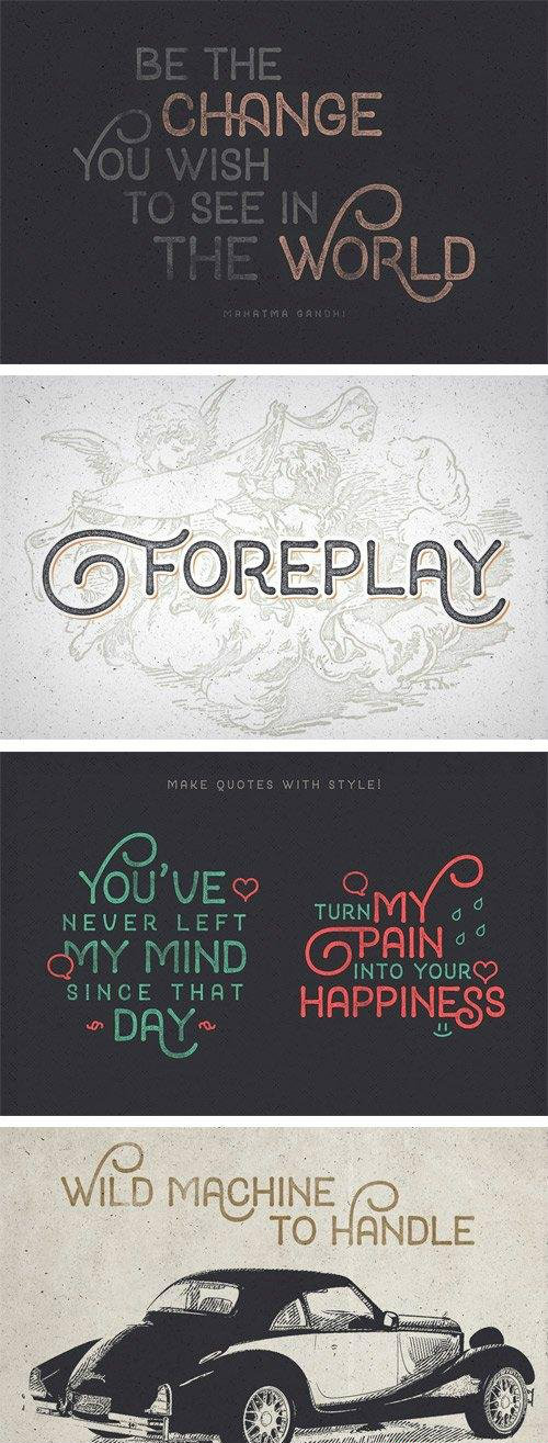 Foreplay font
