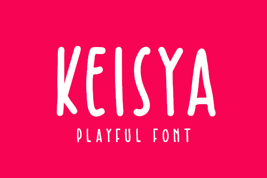 Keisya font