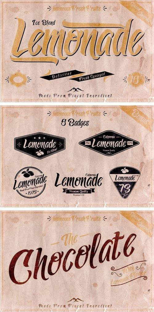 Lemonade font