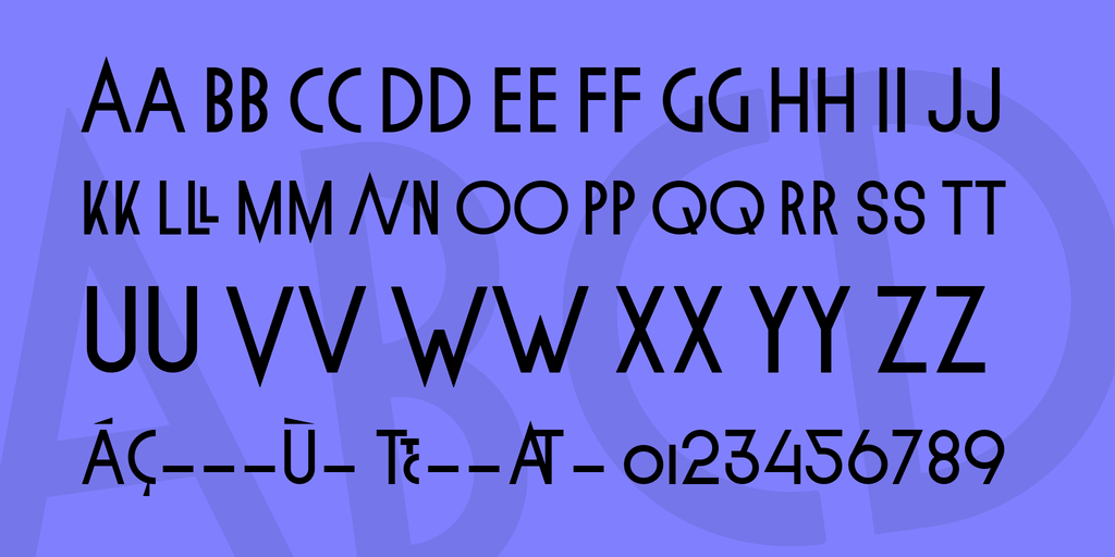 Lineal font