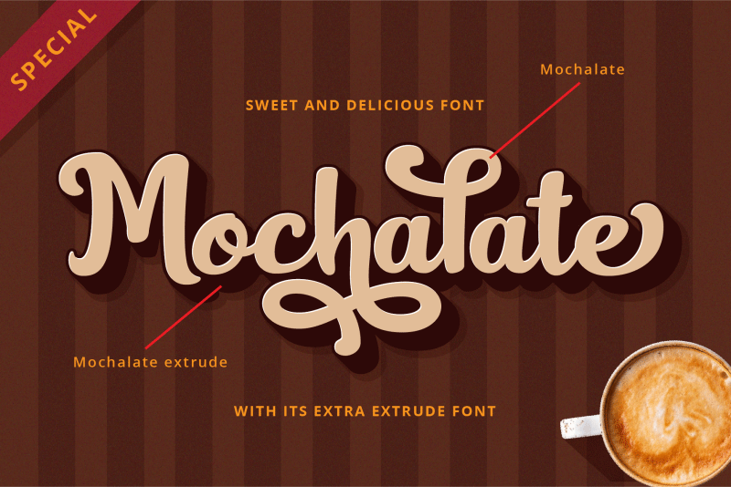 mochalate personal use only font