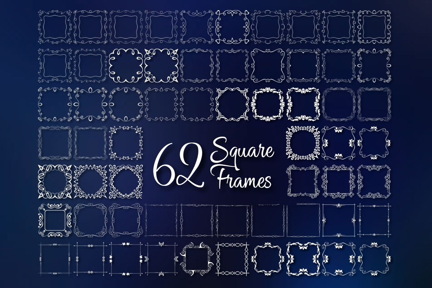 Square Frames font