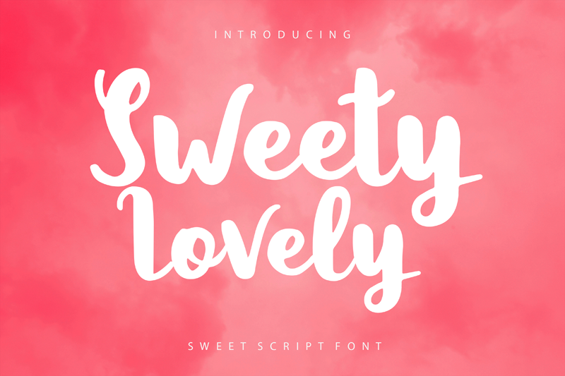 Sweety Lovely font