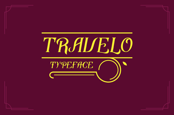 Travelo font