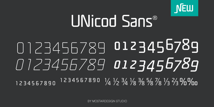 Unicod 5 font