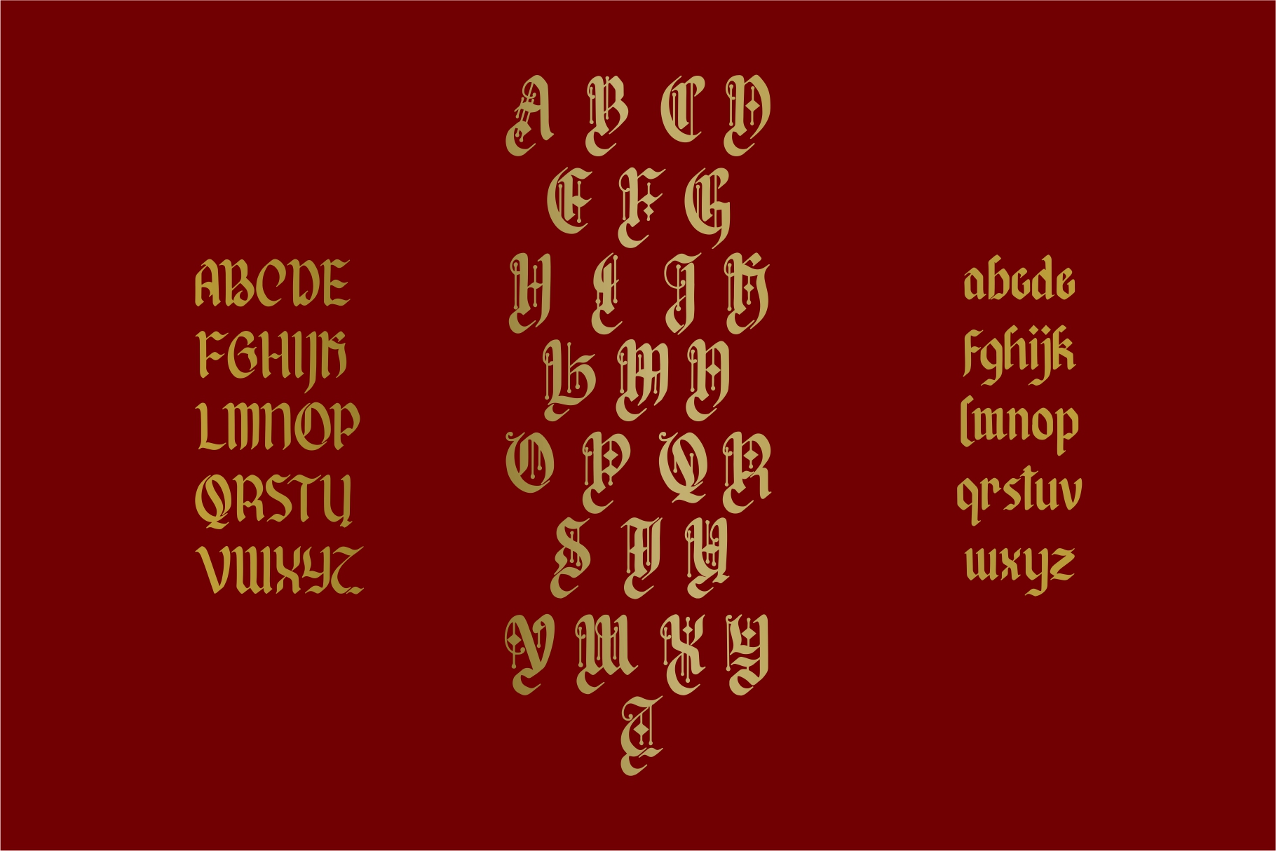Afterkilly font