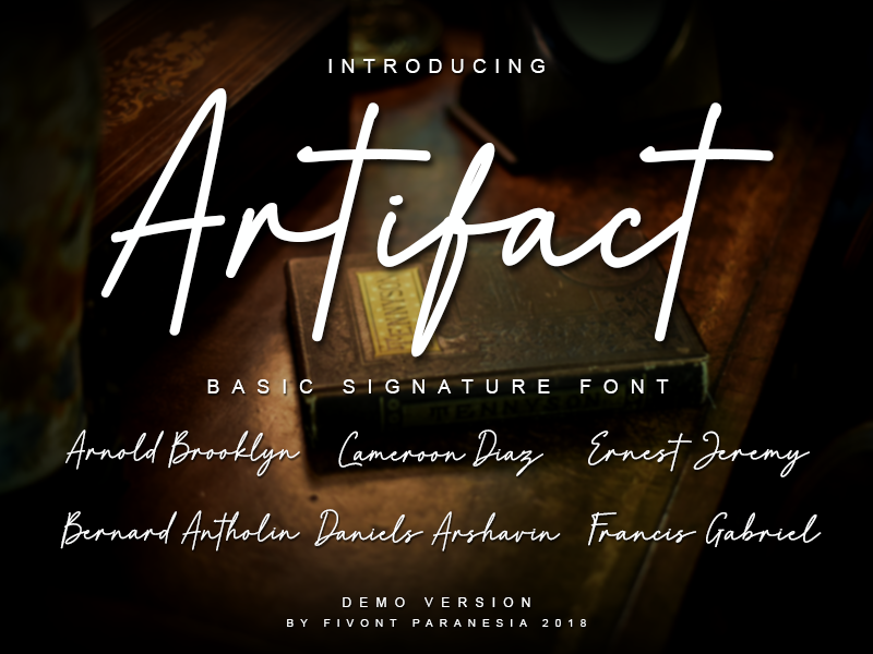 Artifact font