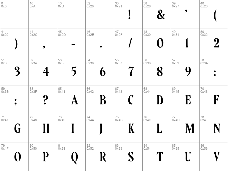 Otf font