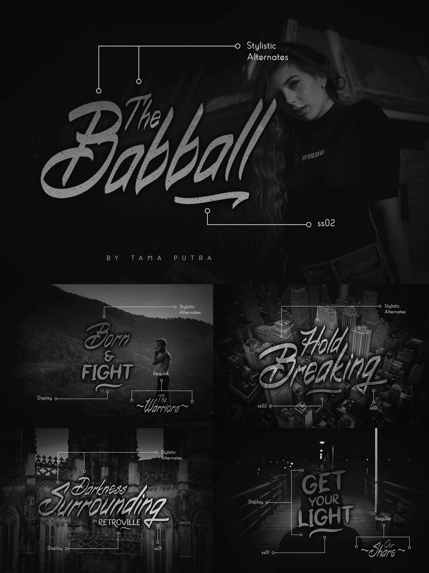 Babball Display Personal Use font