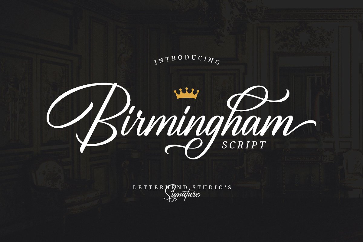 Birmingham Script DEMO font