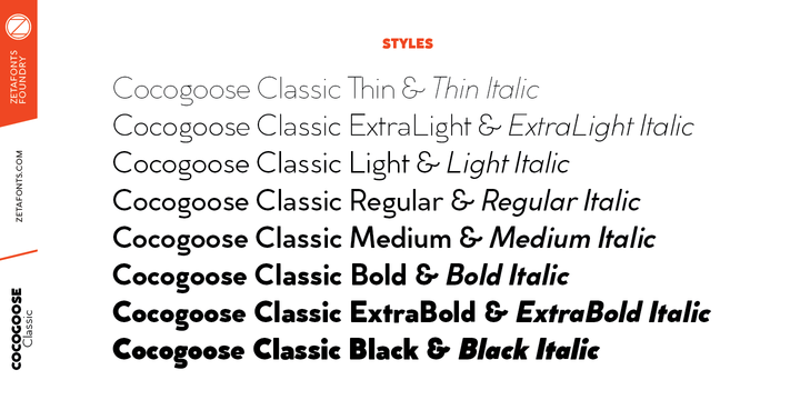 Cocogoose Classic Trial font