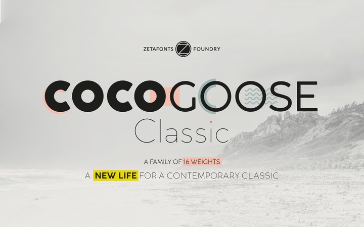 Cocogoose Classic Trial font