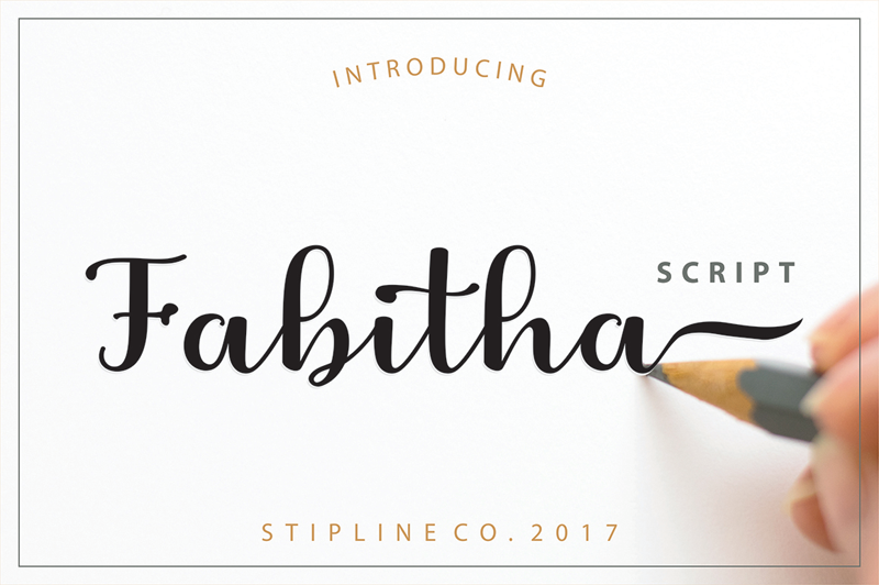 Fabitha Script font