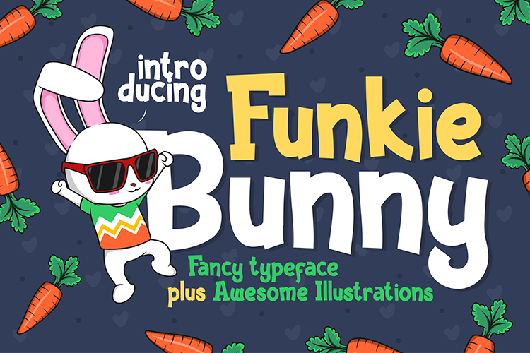 Funky Bunny font