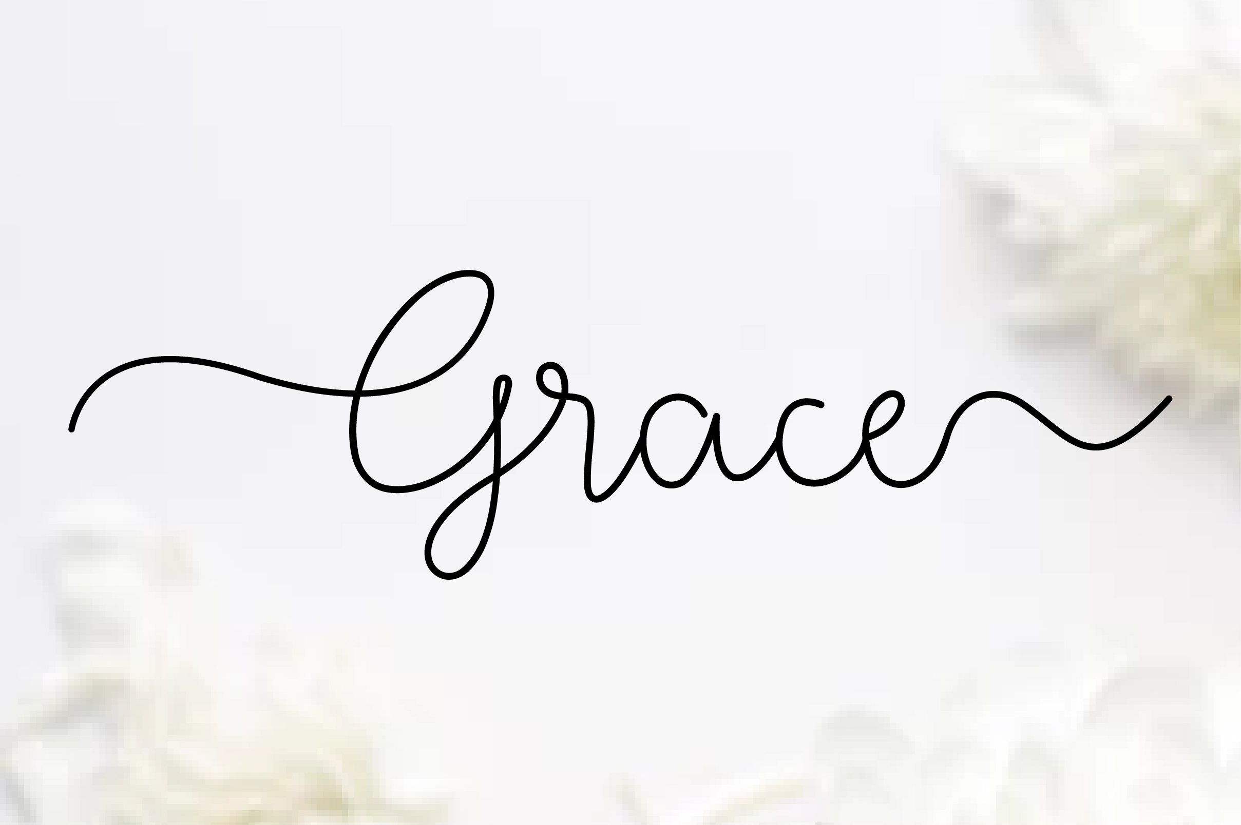 Grace font