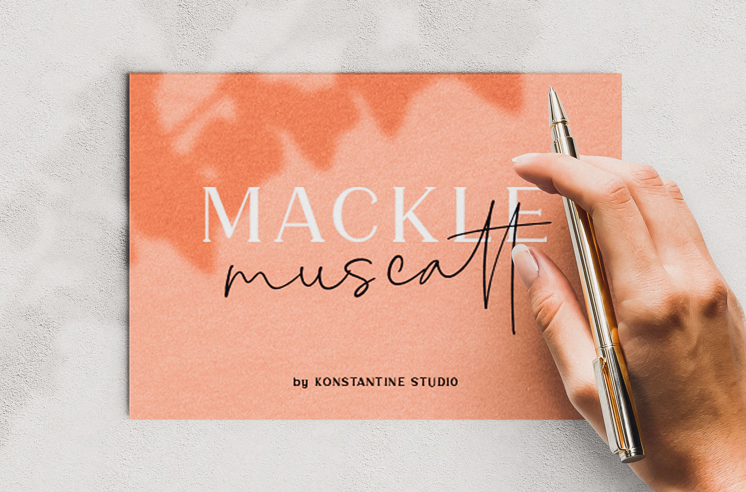 Mackle Script DEMO font