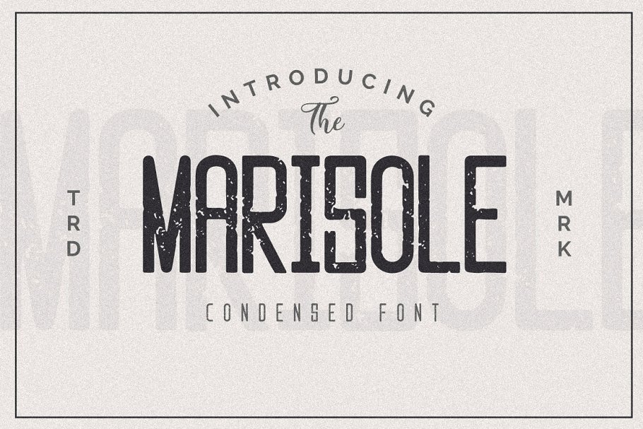 MARISOLE font