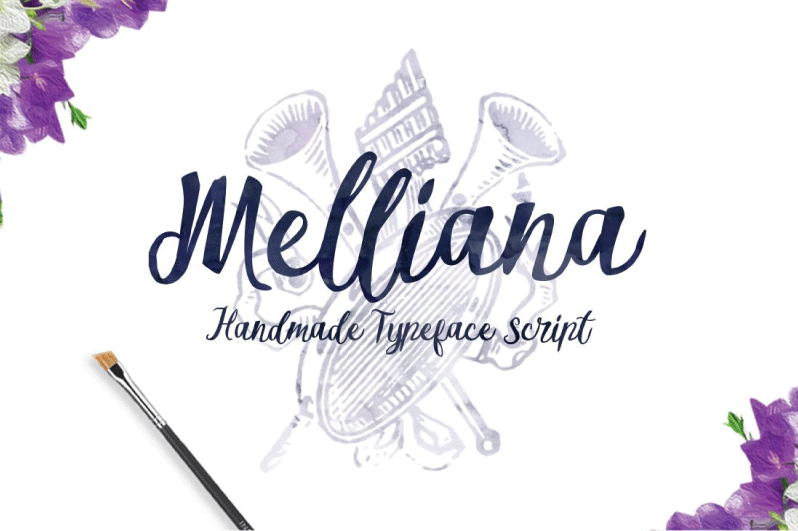 Melliana Script font