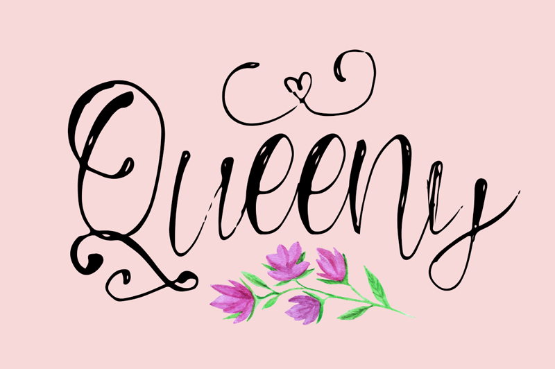 Queeny font