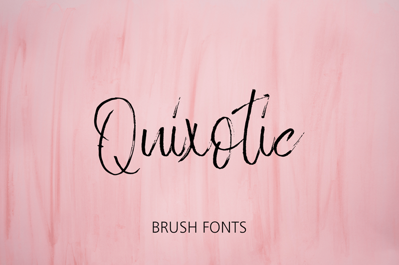 Quixotic Free font