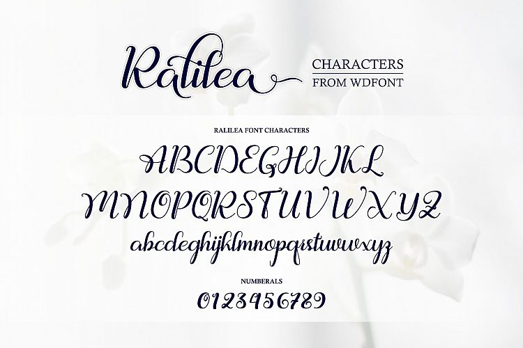 Ralilea font