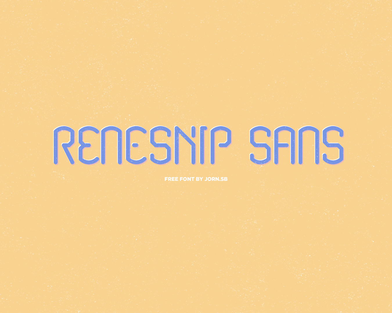 Renesnip Sans font