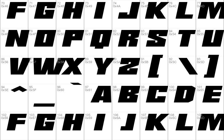 Saturn 3 font