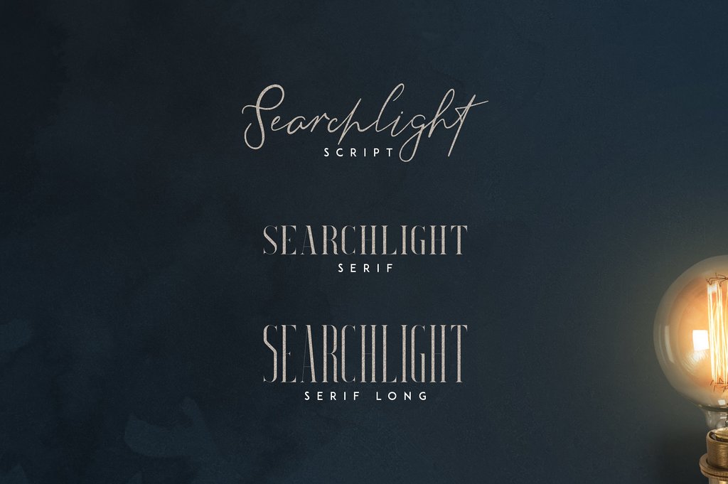 Searchlight Serif font