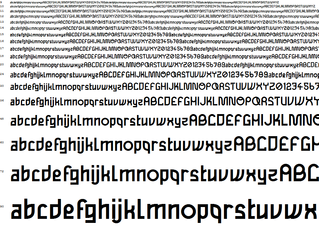 VTF Gulax font