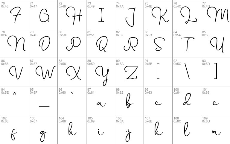 Yussan font