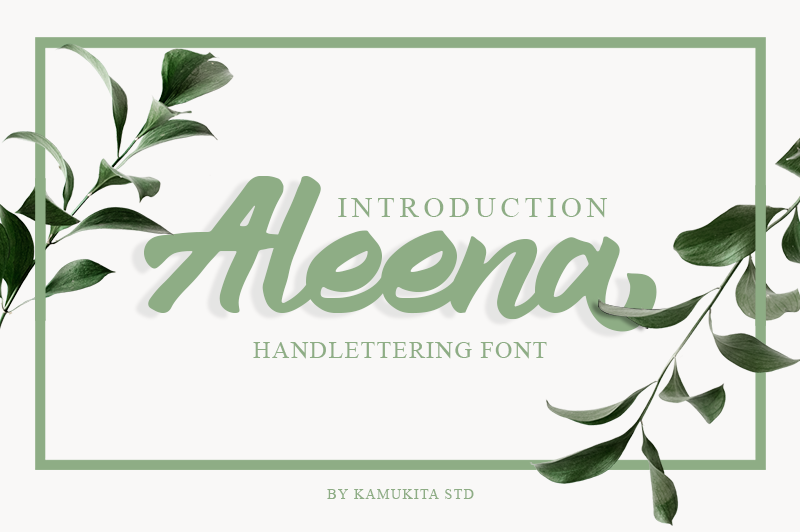Aleena (demo) font