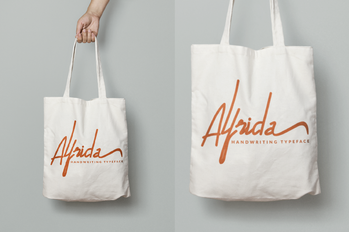 Alfrida Signature font