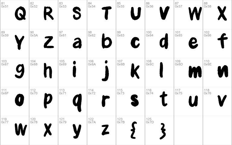 Anial font