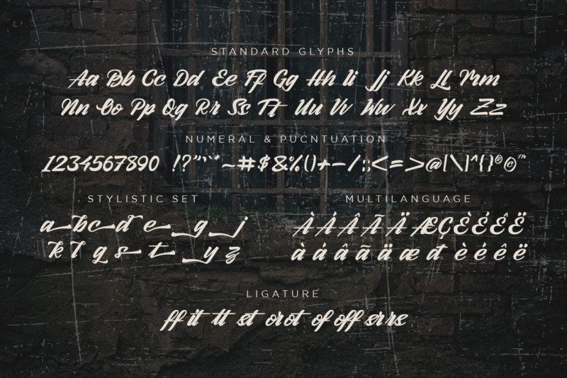 Arlen Script DEMO font