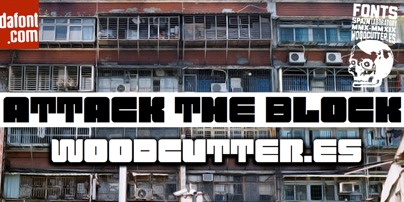 Attack the Block font
