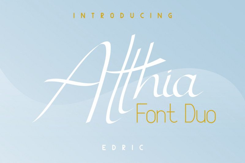 Atthia Demo font