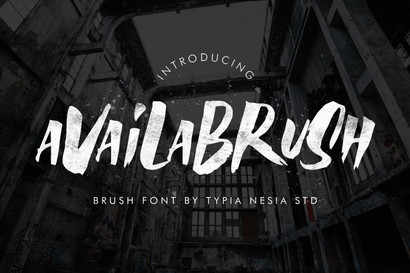 AvailaBrush font