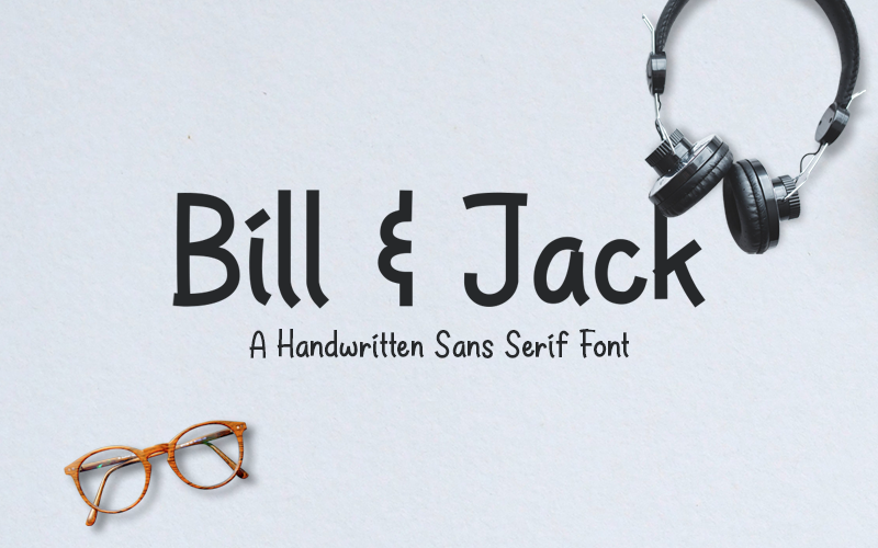 Bill & Jack font