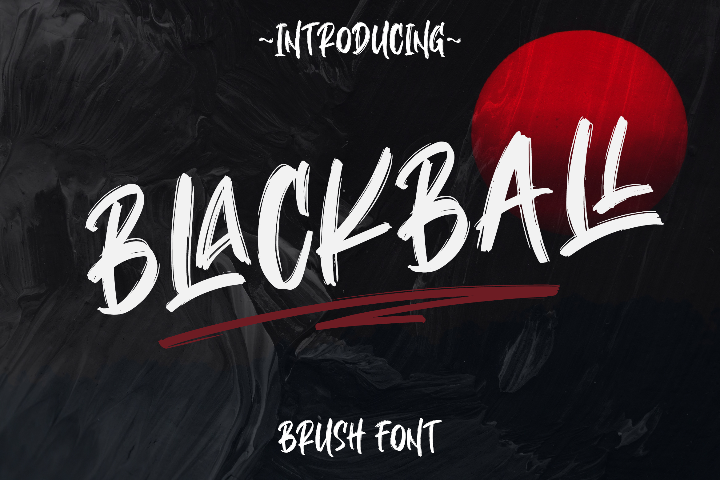 BLACKBALL font