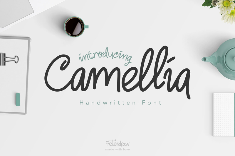 Camellia font