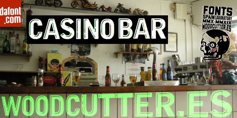 Casino Bar font